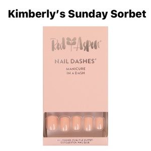 Red Aspen Dash Nails- Kimberly’s Sunday Sorbet